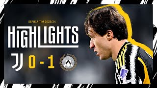 HIGHLIGHTS | JUVENTUS 0-1 UDINESE | La prima sconfitta casalinga della stagione