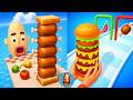 SANDWICH RUNNER vs BURGER CANNON All Levels Gameplay SANDWICH RUNNER vs BURGER CANNON All Levels Gameplay