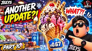 STEAM PATCH NOTES v0.67 REVIEW & MASSIVE GAME PROGRESS UPDATE! Ice Cream Simulator Part 10 #jeeys screenshot 4