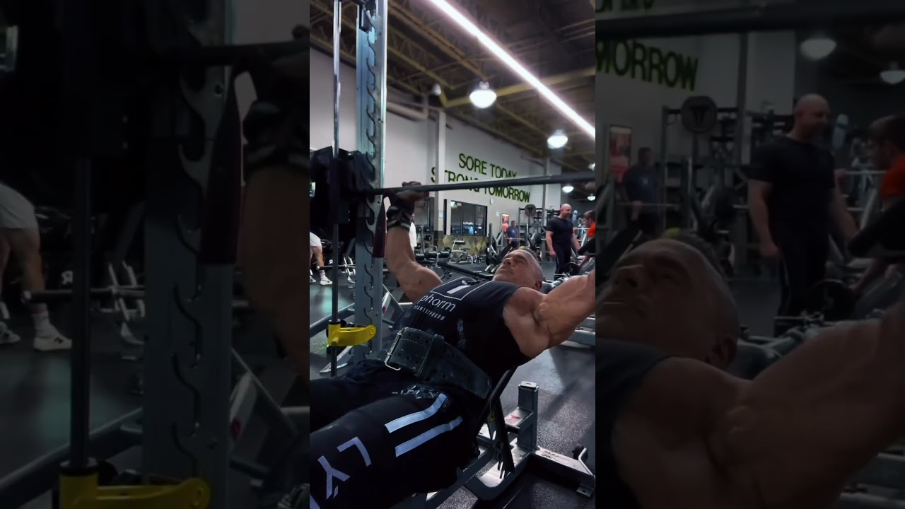 Incline presses in the Smith machine are a very safe effective way to work your upper pecs.