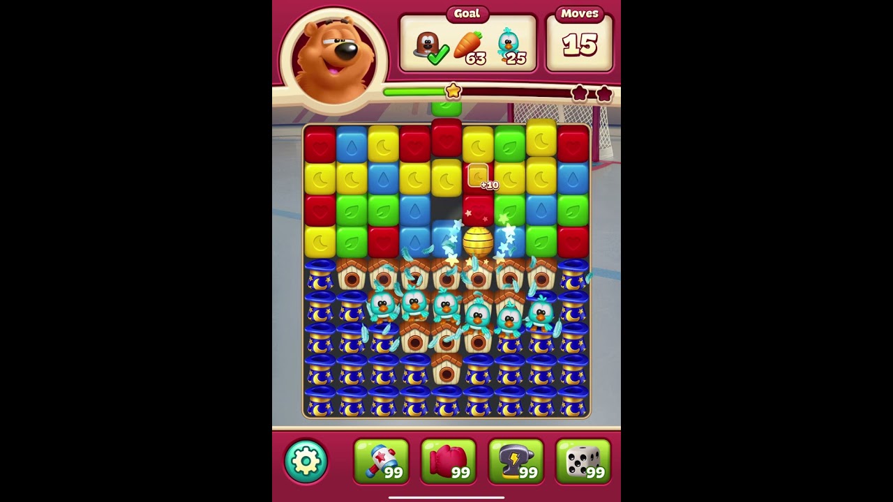 TOON BLAST Levels 3111 - 3117 [No Boosters]