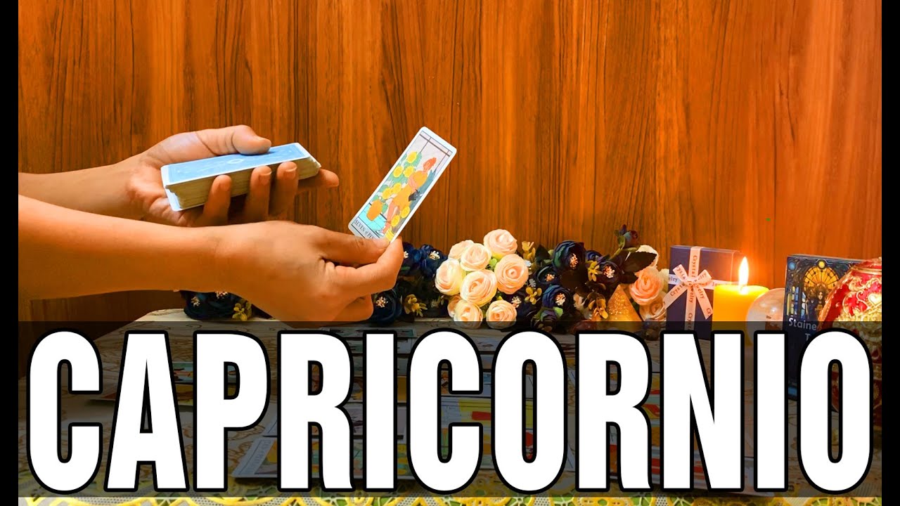 CAPRICORNIO UNA RECONCILIACIÓN LLEGA!ESTA PERSONA VUELVE A TI PARA ...