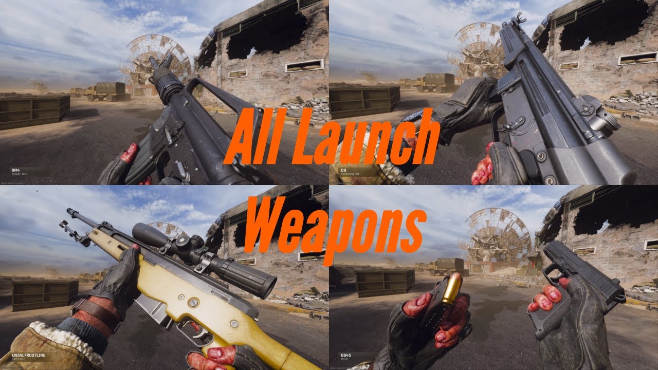 Call of Duty: Black Ops 6 - All Launch Weapons Showcase