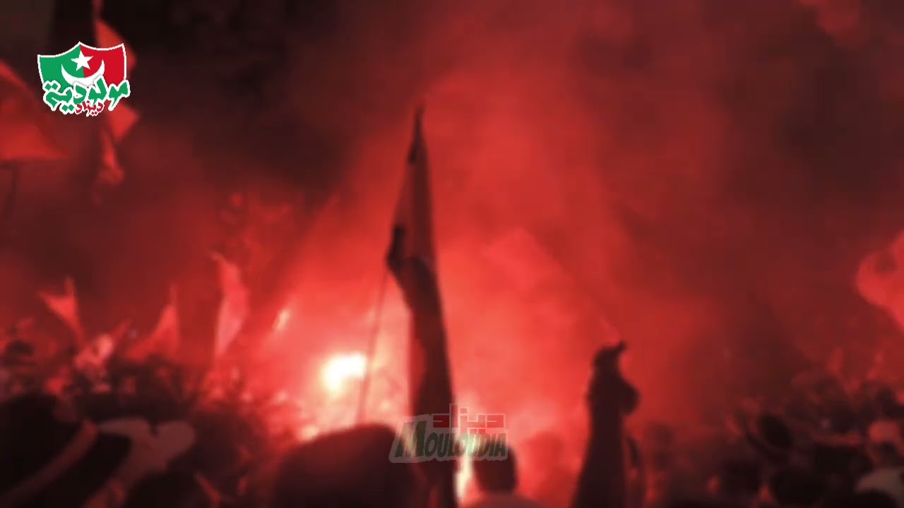 قعدة انصار المولودية في براقي 🟢🔴