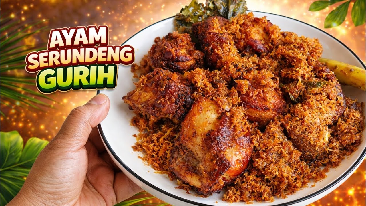 RAHASIA AYAM SERUNDENG GURIH & RENYAH! Bumbu Meresap Sampai Tulang
