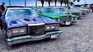 【カスタムペイント!!】ド派手なアメ車達のイベントの様子 little us meeting2025 lowrider/hotrod/