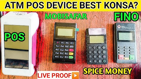 Micro ATM Device Sabse Best Konsa Hai ? Atm Machine Fast | All Bank Cash withdrawal