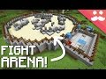 How to make a PISTON PVP ARENA in Minecraft!