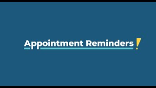TextP2P Appointment Reminders