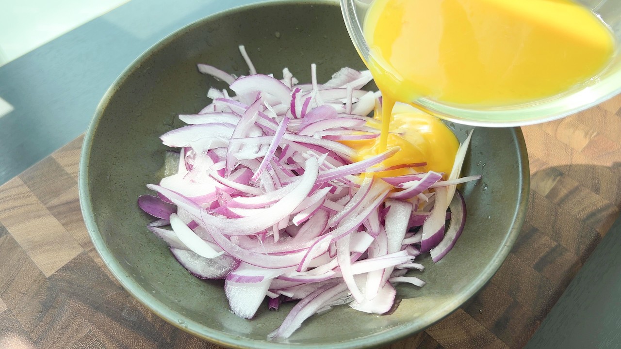 초간단 야채계란전