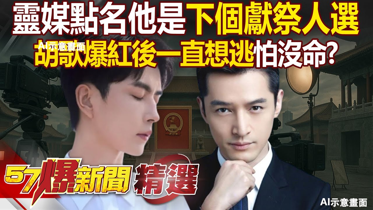 胡歌爆紅後「一直想逃」曾脫口：我不轉型會沒命？！ 斷崖式衰老、走路東張西望...靈媒點名他是「于朦朧後下一個獻祭人選」！【57爆新聞 精選】