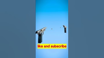 What will happen if two bullets collide 3D animation video #3danimation #shortvideo