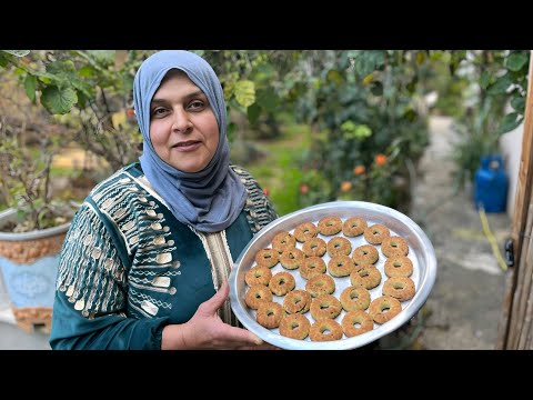 كعك التمر الفلسطيني على طريقة الجد ات وصفة ريفية أصيلة