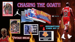 Hunting the G.O.A.T!..Rookie Redemption Card Hit!!..NBA Hoops and Upper Deck Reviews🔥🔥