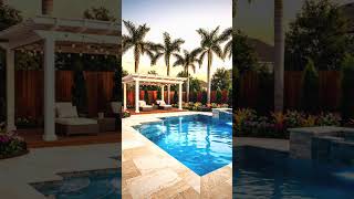 Empty Backyard → Luxury Swimming Pool 🏊 | Amazing AI Transformation