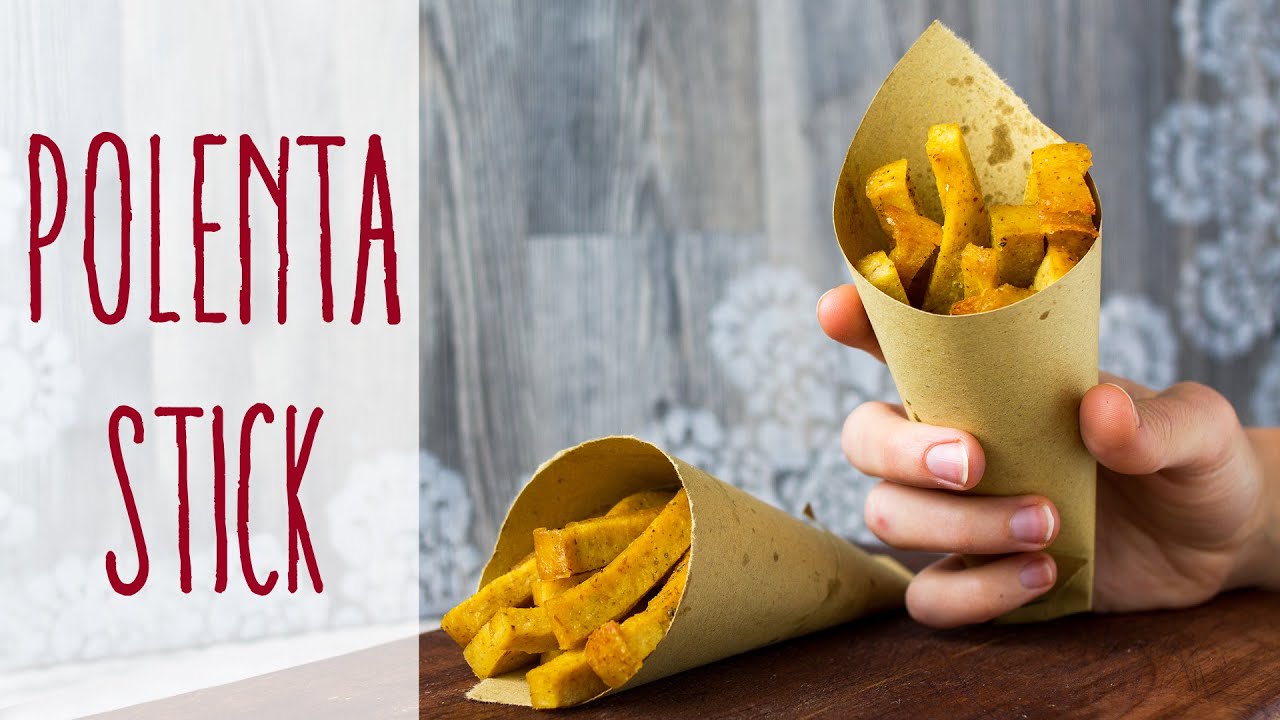 Bastoncini di polenta al forno gustosi | Ricetta Vegan