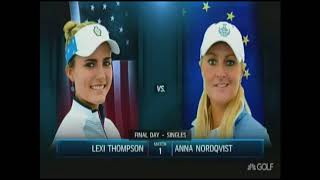 Solheim Cup 2017: Day 3 (Singles)