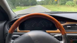 2001 Jaguar S-Type Driving and 0-60