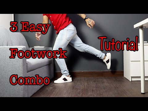 3 Easy Footwork Combo For Beginners | Tutorial