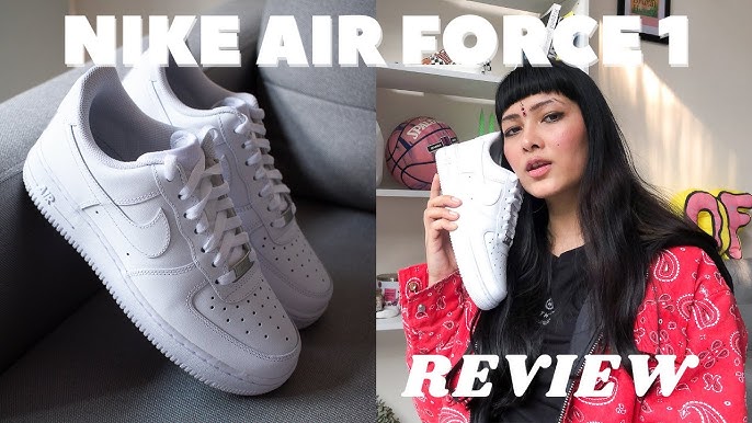 Unboxing Nike Air Force 1 '07 LV8 J22, Silver/Grey one trainers