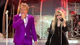 ROD STEWART - young turks (with stevie nicks live 2011) HD 1080p