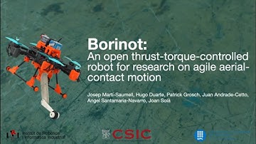 Borinot: an open thrust-torque-controlled robot for research on agile aerial-contact motion
