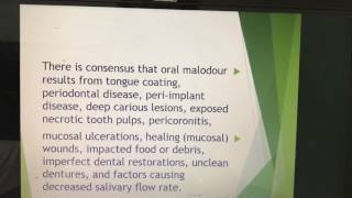 prof roula albounni  halitosis screenshot 4