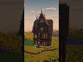 Minecraft Gothic Mansion #mcbuilds #minecraft #shorts
