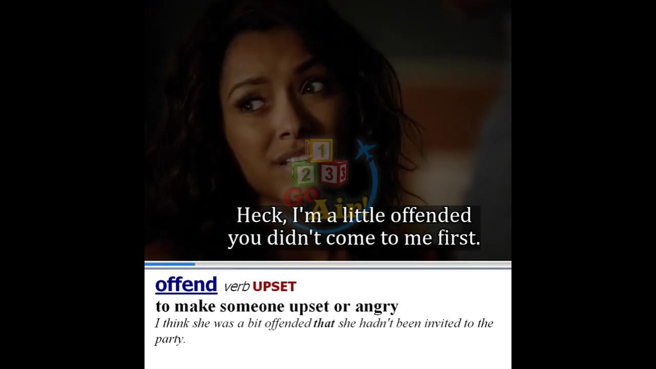 offended-meaning-pronunciation-illustration-english-vocabulary