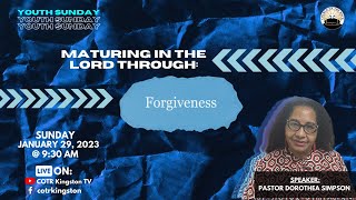 COTR Kingston - Sunday January 29, 2023 - Pastor Dorothea Simpson