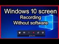 Windows 10 Screen Recorder | Screen Recording Game Bar |Without Software Screen Recording windows 10