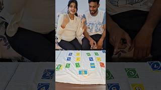 Uno card Challenge #shorts #games #challenge #couple