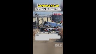 At least 28 people killed in S. Korea's airplane crash At least 28 people killed in S. Korea's airplane crash