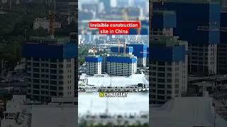 China Covers Construction Sites with Giant Balloons