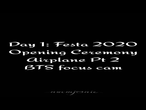 [BTS FESTA 2020] Airplane pt.2 Summer ver. (BTS zoom focus)