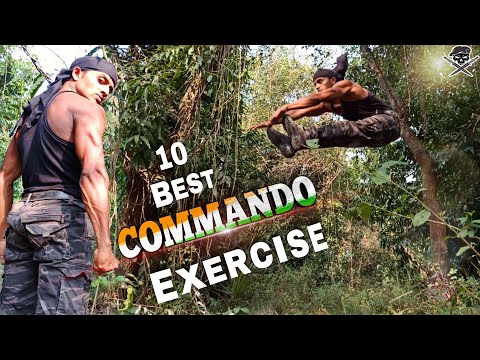 10 Best Commando Training Exercise । Commando Workout 🔥 । Army nagar 🇮🇳 ।