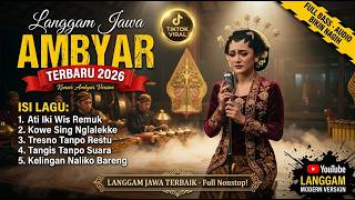TRESNOKU KANDAS, ATI DURUNG ISO LALI 💔 | Langgam Jawa Terbaik & Gamelan Jawa Modern