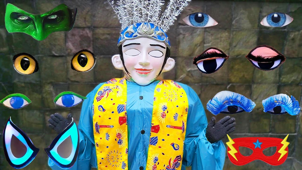 Yuk Bantu Temukan Mata Ondel Ondel Yang Cocok Dengan Kepala dan Muka Ondel 470