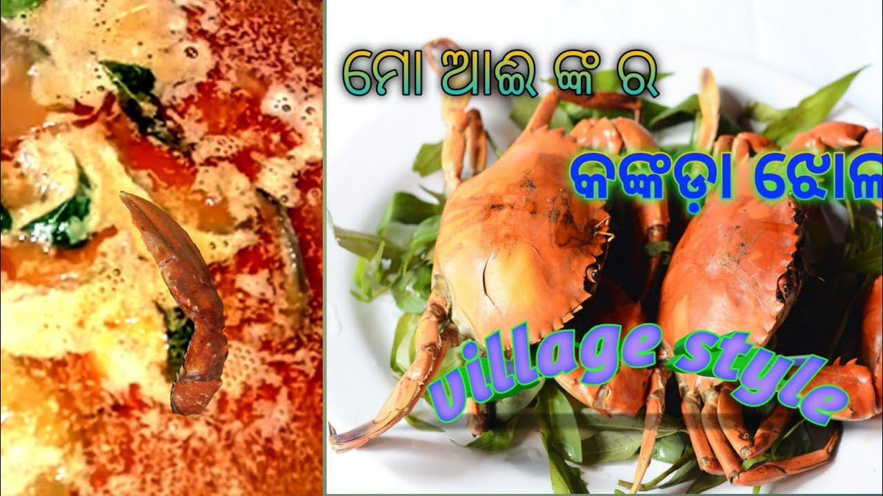 କଙ୍କଡା ଝୋଳSpicy Crab MasalaKING CRAB How to make crab recipe