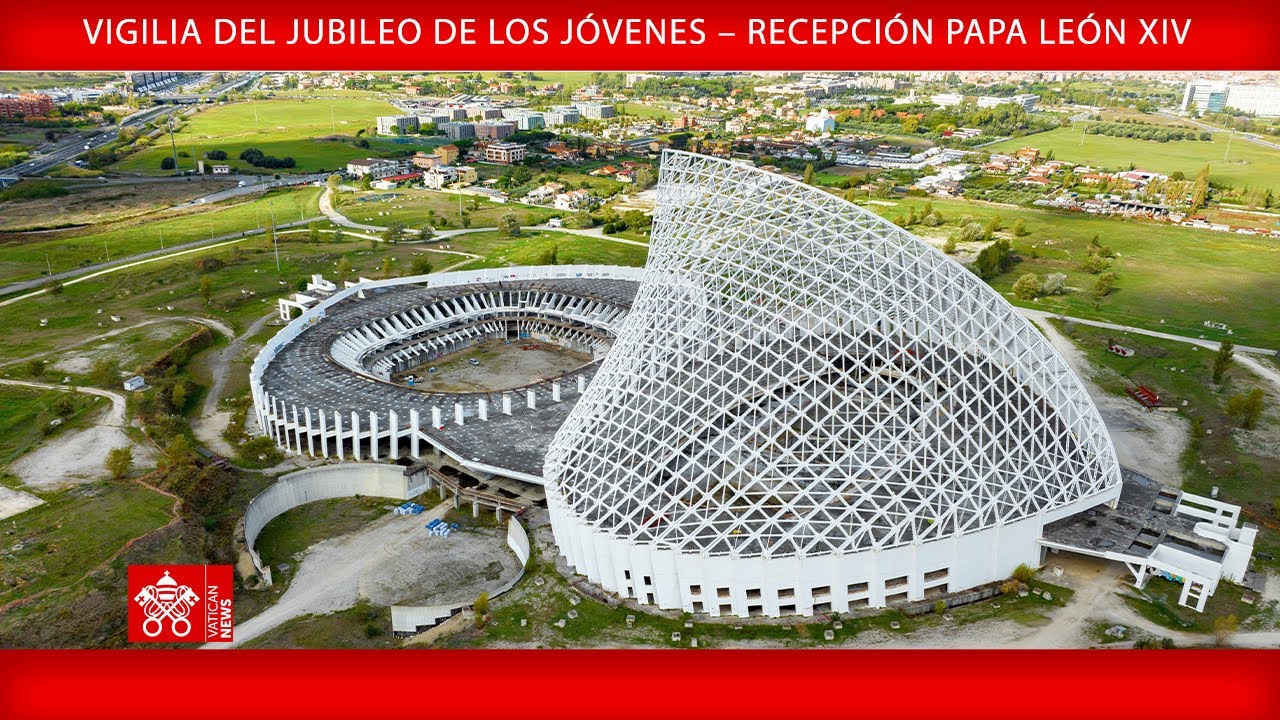Vigilia del Jubileo de los Jóvenes - recepción, 2 de agosto de 2025, Papa León XIV