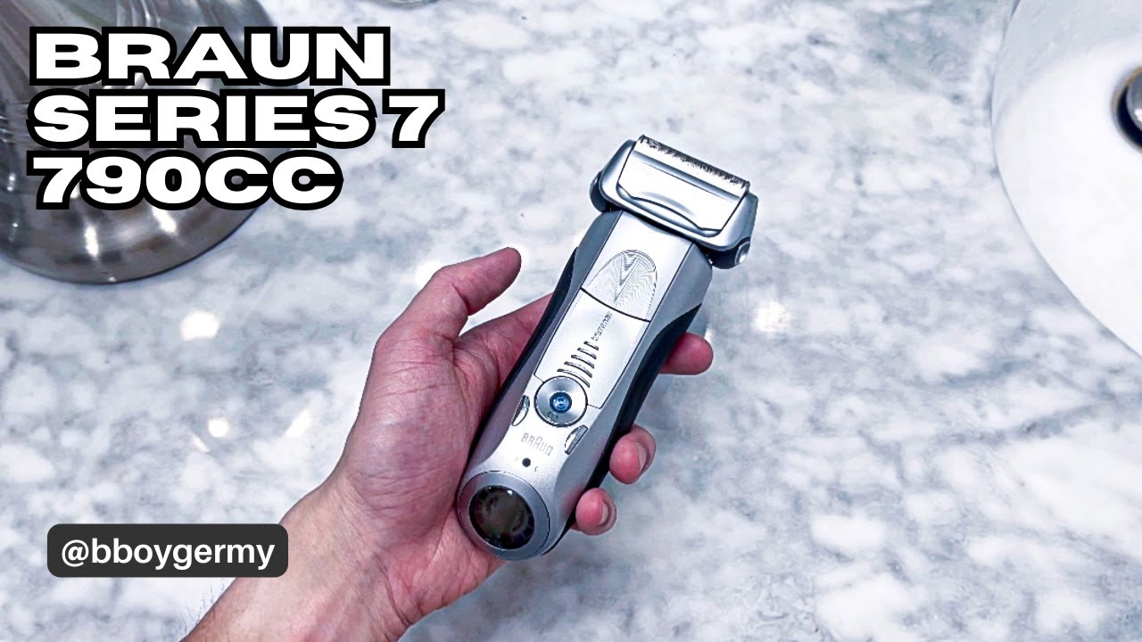 Braun Series 7 790cc Review - Men with Sensitive Skin - YouTube