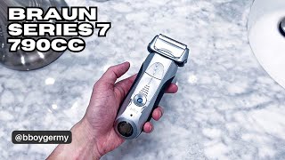 Braun Series 7 790cc Review - Men with Sensitive Skin - YouTube