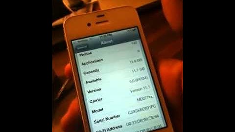iPhone 4S verizon Unlocked to use on Tmobile network