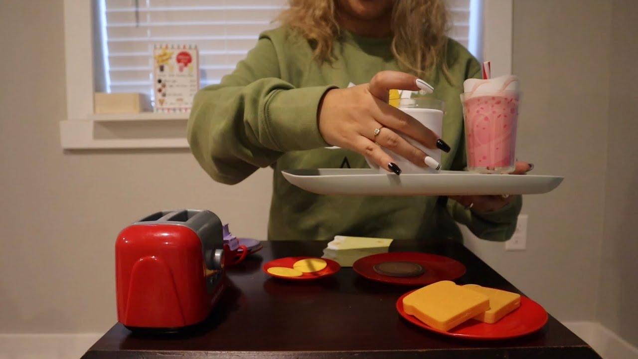 ASMR Café Server Roleplay | Relaxing Nails Tapping, Different Object Sounds & Relaxation