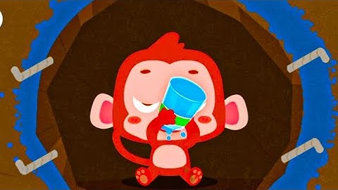 Baby monkey ko rescuum time ne water pilaya and save the rescue time