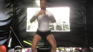 Squat Hops to sidekicks