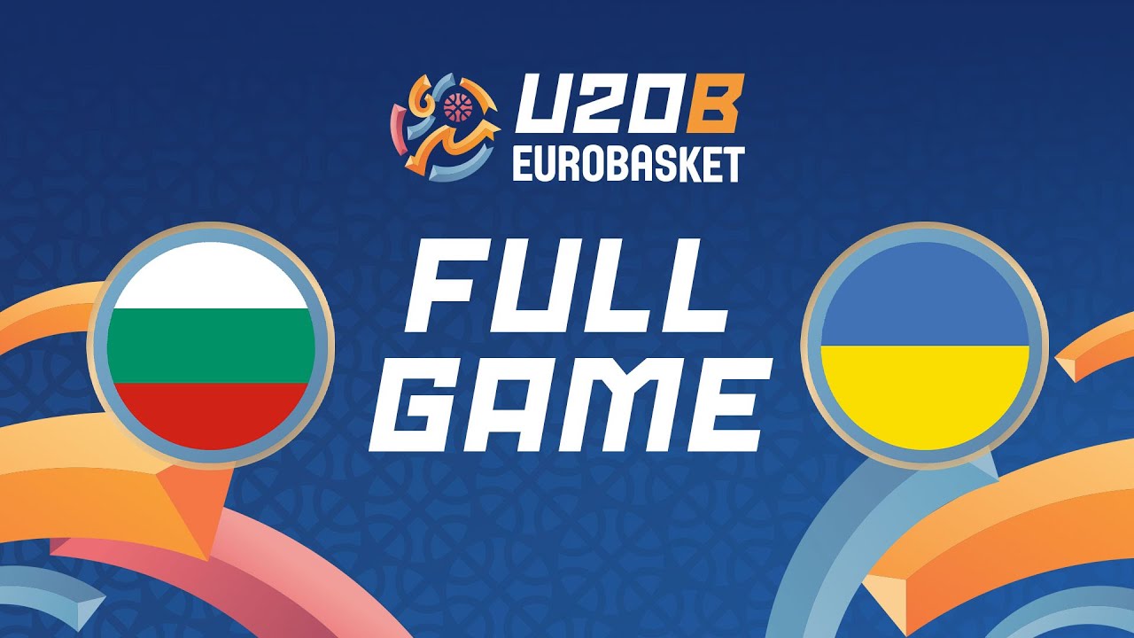 Qualif. Round | Bulgaria v Ukraine | Full Basketball Game | FIBA U20 Women's EuroBasket 2025 Div. B