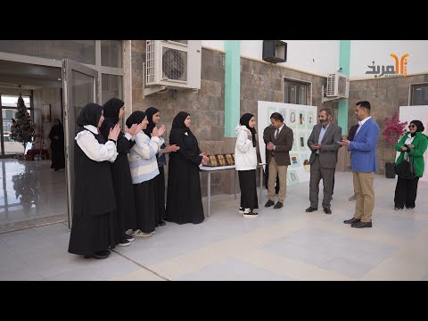 أنامل مبدعة معرض فني في ثانوية بالسماوة المربد 