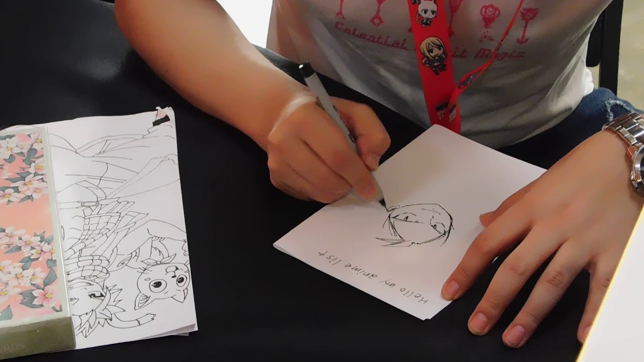 Hiro Mashima at New York Comic con 2017