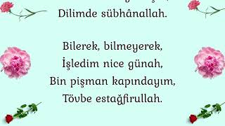 Ya Allah Ya Bi̇smi̇llah